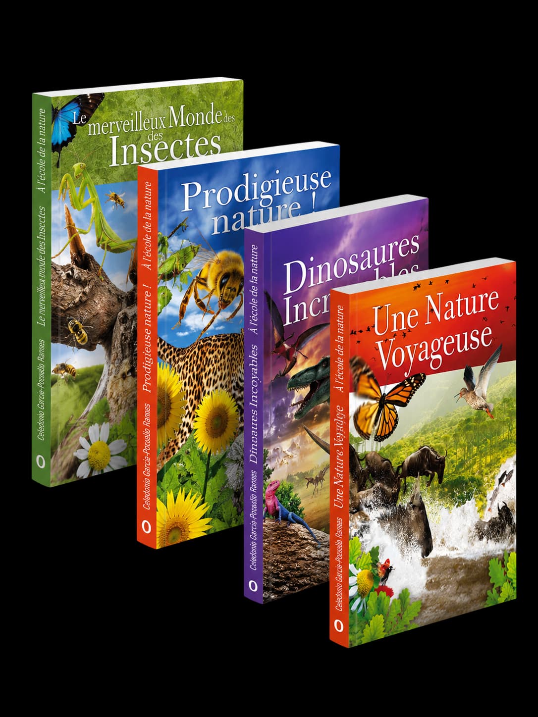 Couverture du livre Collection À l’école de la nature