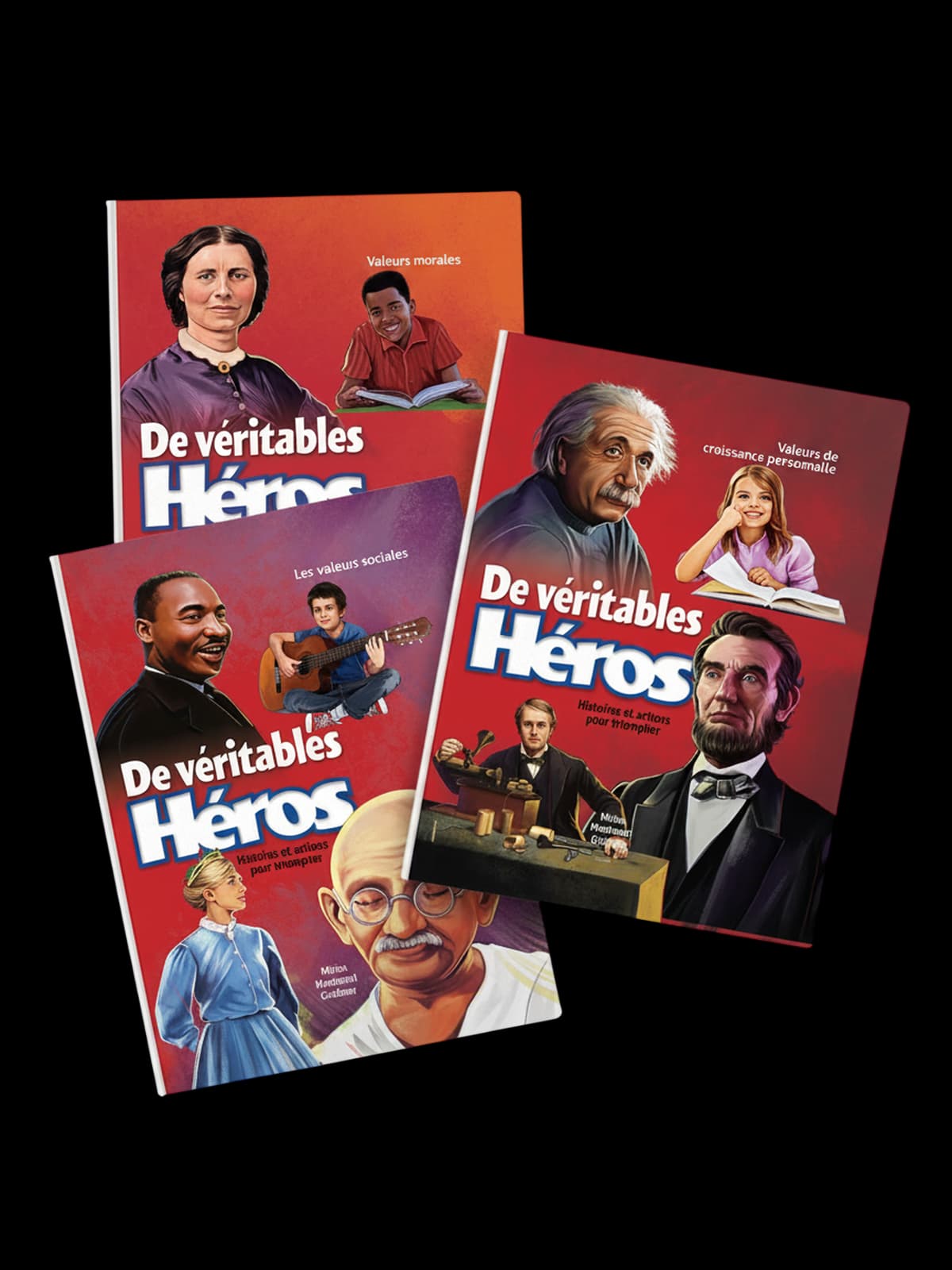 Couverture du livre De véritables héros