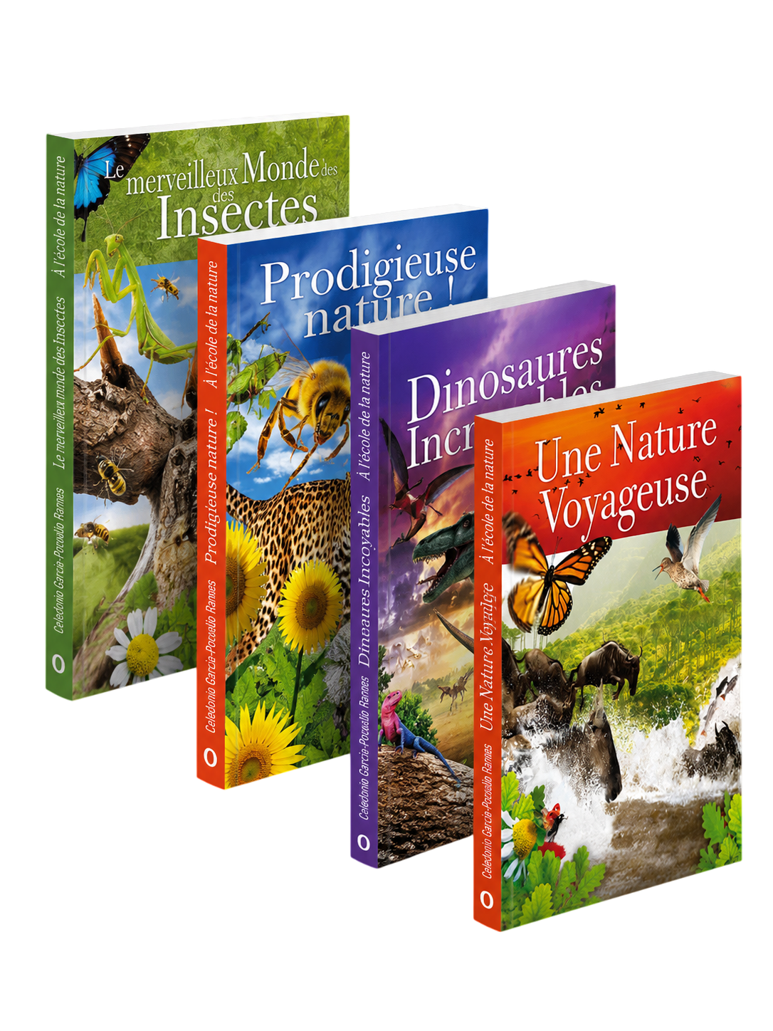 Couverture du livre Collection À l’école de la nature