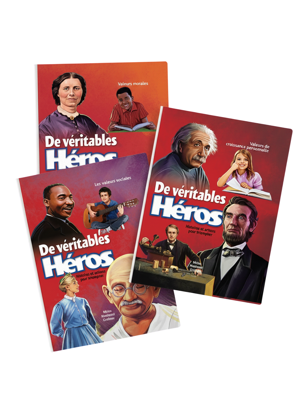 Couverture du livre De véritables héros