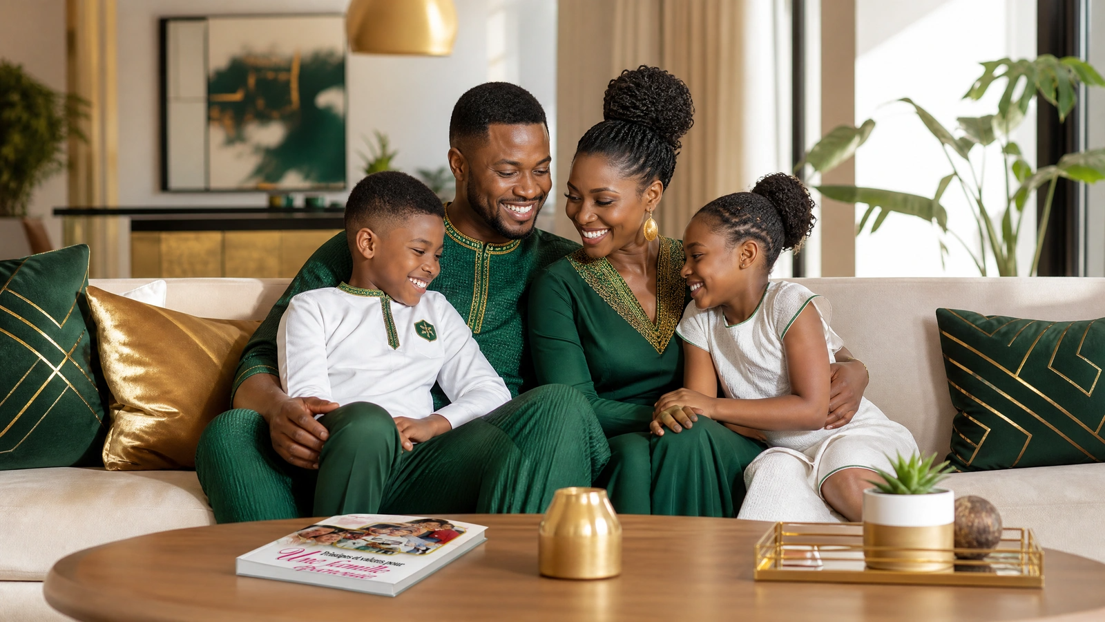 Aperçu du livre Une famille épanouie