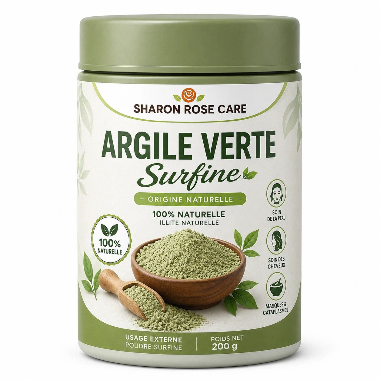 Argile Verte Surfine