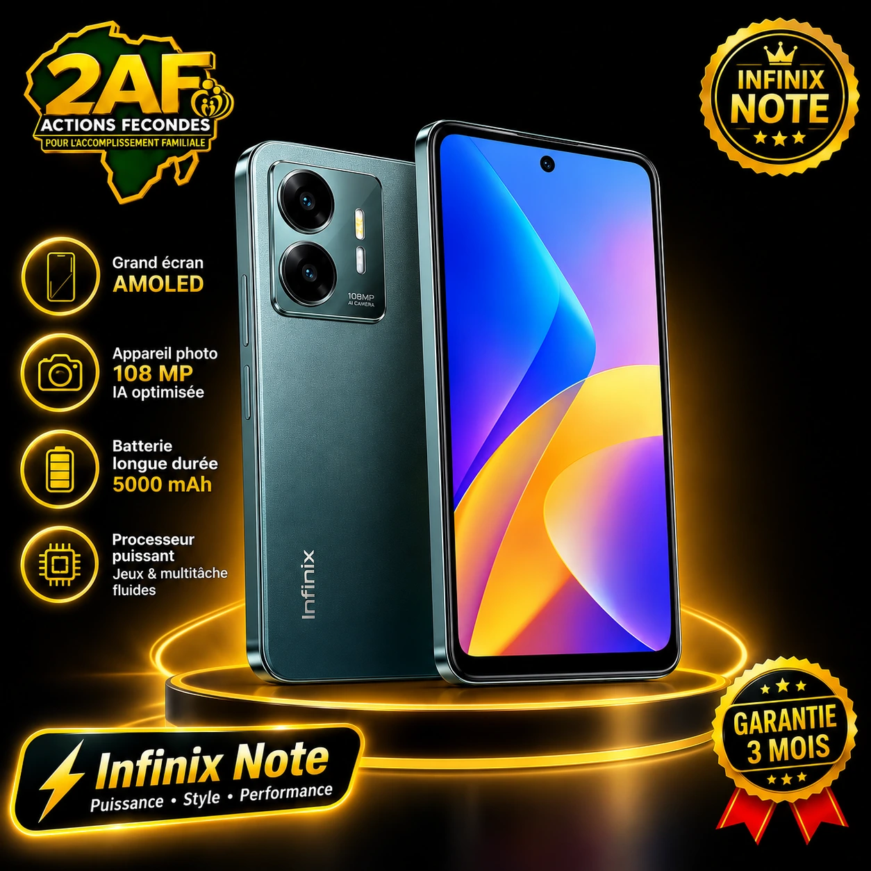 Infinix Note (Neuf, milieu de gamme)